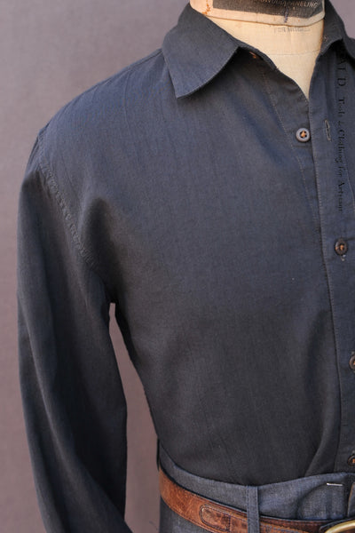 The Loft Shirt - Silk Touch Cotton - Industrial Grey - S, M, L, XL