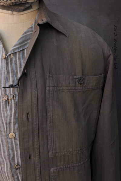 Luka Over Shirt - Taupe - L, XL (Relaxed Cut)