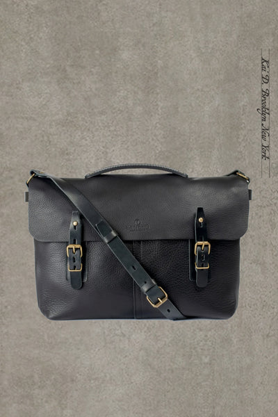 Lucien Satchel Bag - Black (NO RETURN)