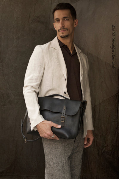 Lucien Satchel Bag - Black (NO RETURN)