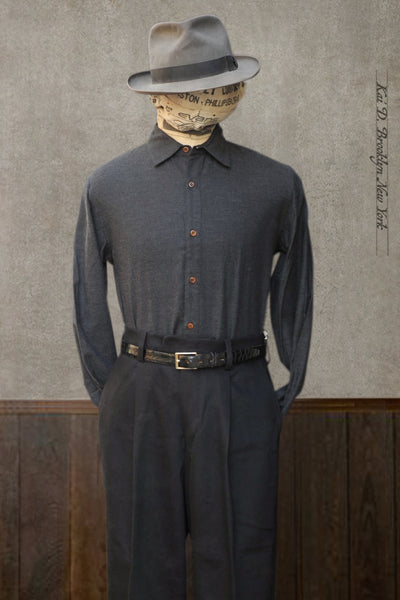 Delancey Shirt - Lux Twill - S, M, L, XL, XXL