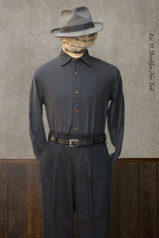 Delancey Shirt - Lux Twill - S, M, L, XL, XXL