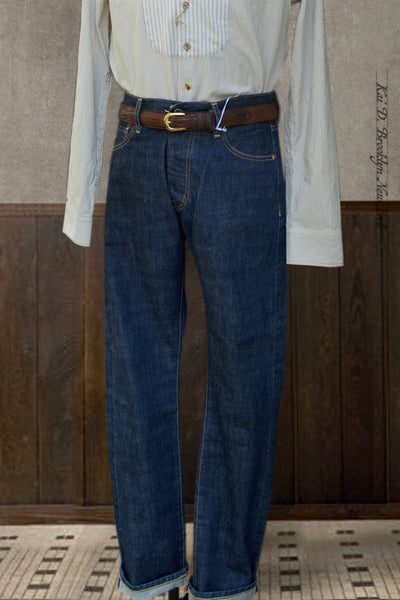 M8 Straight Fit Jeans -Selvage Indigo - 32