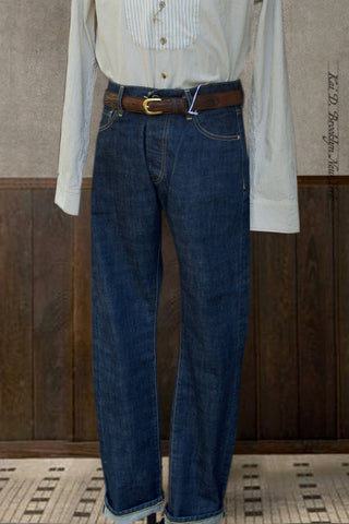 M8 Straight Fit Jeans -Selvage Indigo - 32