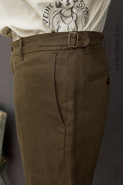 Martin Shorts 2.0 - Japanese Brown Linen - 30, 32, 34, 36, 38