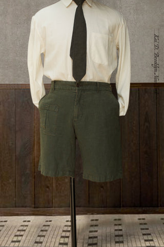 Martin Shorts 2.0 - Garment Dyed Belgian Linen - 30, 32, 34, 36, 38