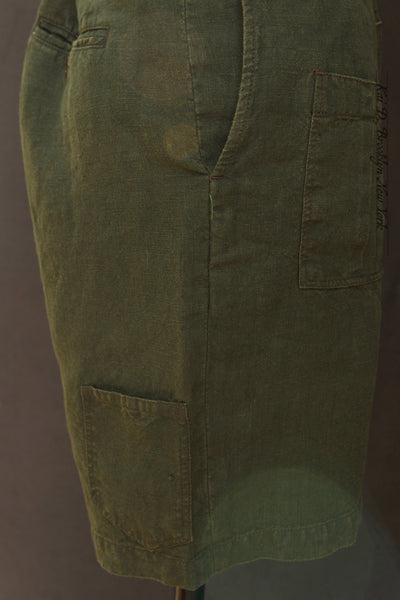 Martin Shorts 2.0 - Garment Dyed Belgian Linen - 30, 32, 34, 36, 38