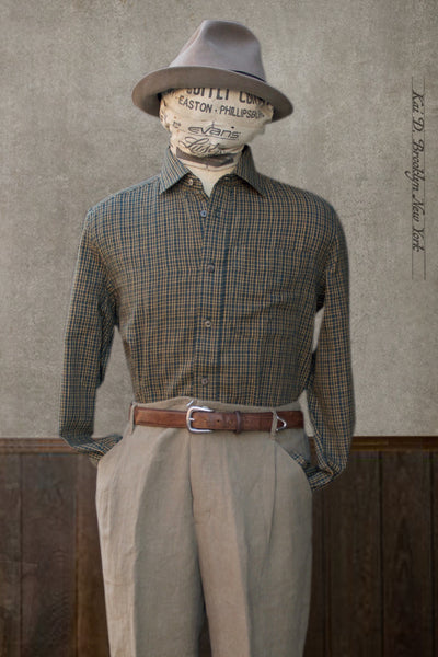 Matty Shirt - Kala Cotton Gingham- 2, 3, 4, 5