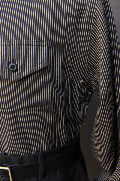 Mechanic Shirt - Powerloom Dobby Stripe - 3(M), 4(L)