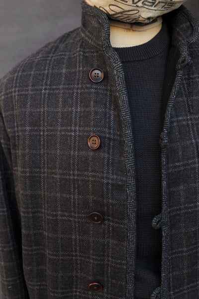 Meeker Jacket - Wool Cashmere Tonal Plaid - M, L (NO RETURN)