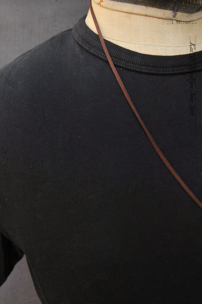 Medium Weight Cotton Tee - Black - M, XL