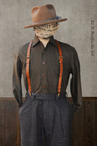 Cassady Shirt - Butter Soft Microcheck  - Deep Green -  S, M, L, XL