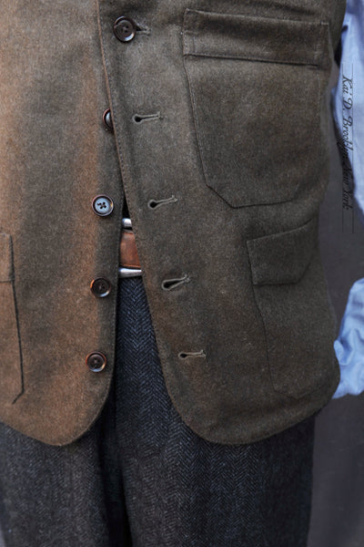 Shoemaker's Vest - Military Wool - L (NO RETURN)