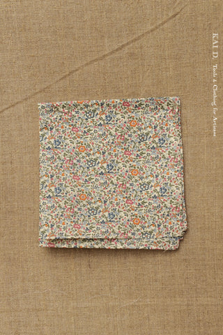 Liberty Floral Pocket Square - Tiny Retro Floral