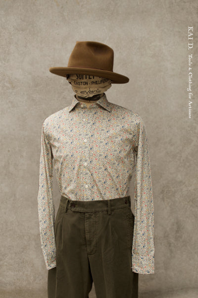 Elba Floral Shirt - Cheerful Floral - 39, 41, 43