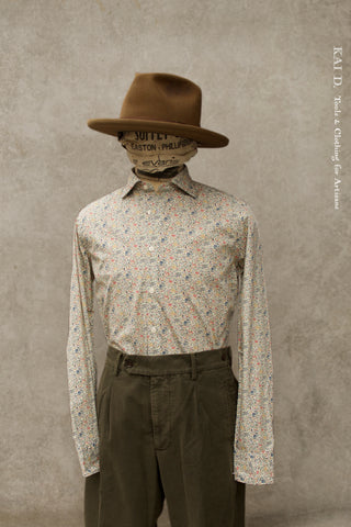 Elba Floral Shirt - Cheerful Floral - 39, 41, 43