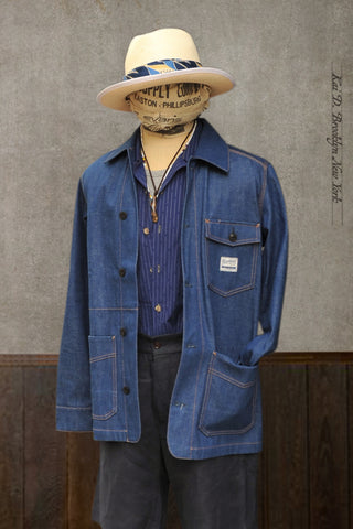 Blue Blanket Miner Jacket - Union Blue - S, M, L, XL