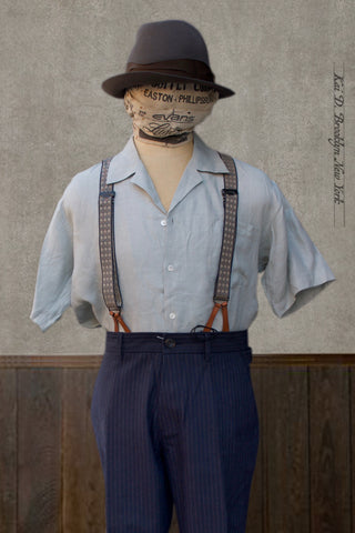 Boxy Camp Collar Shirt - Mint - M, L