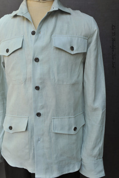 Hemingway Shirt Jacket - Mint - S, M, L, XL, XXL (No Return)