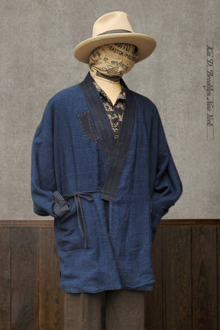 Japanese Farmer Coat - Miyama - Medium (NO RETURN)
