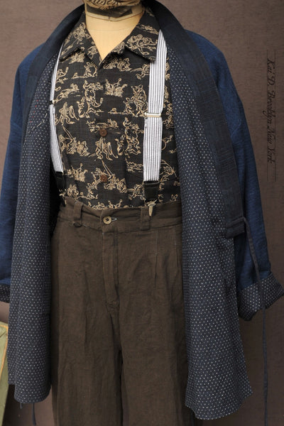 Japanese Farmer Coat - Miyama - Medium (NO RETURN)