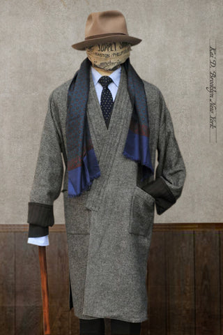 Full Length Japanese Farmer Coat - Montgomery - Medium (NO RETURN)
