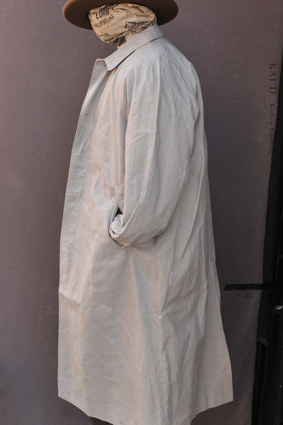 Morten Long Coat - Waxed Concrete - L (NO RETURN)