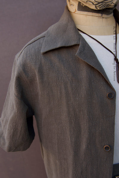 Artist Lounge Shirt - Moss - M, L (oversized)