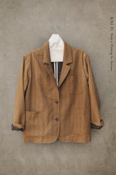Cleo Jacket -Mustard - S, M