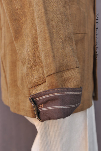 Degas Work Jacket - Soft Cotton Herringbone - M, L