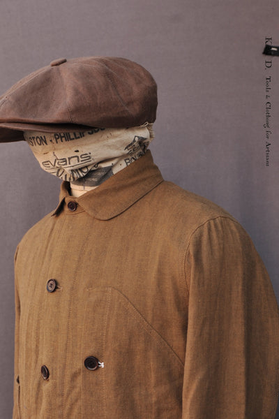 Degas Work Jacket - Soft Cotton Herringbone - M, L