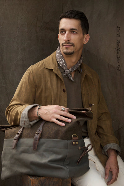 Degas Work Jacket - Soft Cotton Herringbone - M, L, XL