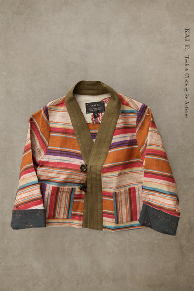 Children's Kimono Jacket - Navajo Linen - S, M