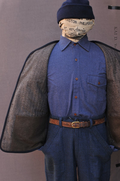 Cruiser Vest - Deep Navy Wool - XL