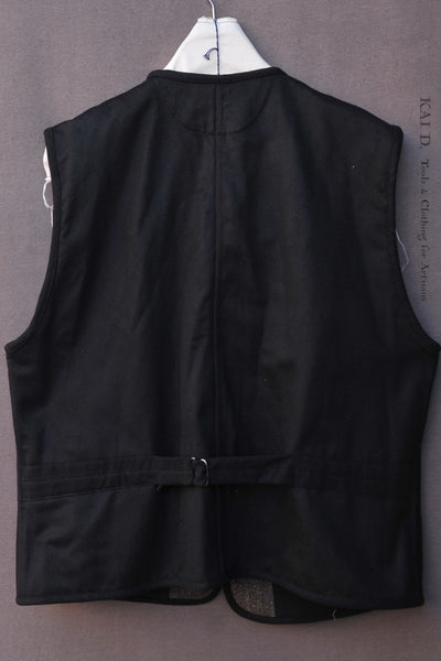 Cruiser Vest - Deep Navy Wool - XL