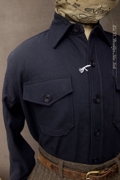 CPO Doubel Pocket Shirt - Japanese Cotton Plaid - S, M, L, XL