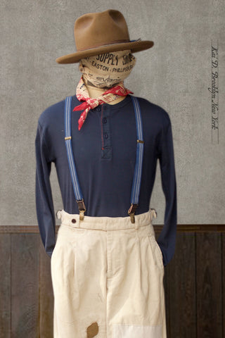 Henley Harri - Navy - M, L, XL