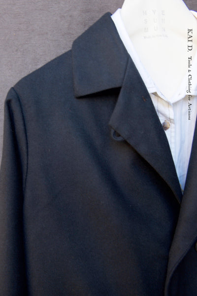 Hutton Jacket - Italian Wool - Navy - S, M, L