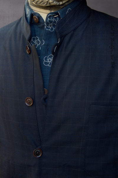 O'Hara Shirt - Super 120s Virgin Wool - Navy - S, M, L