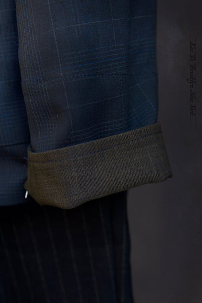 O'Hara Shirt - Super 120s Virgin Wool - Navy - S, M, L