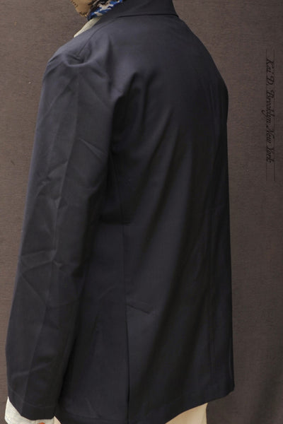 Writer's Jacket - Super 130s Wool - Navy - 48, 50 (NO RETURN)