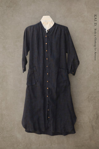 Niki Dress - Deep Indigo- S, M, L