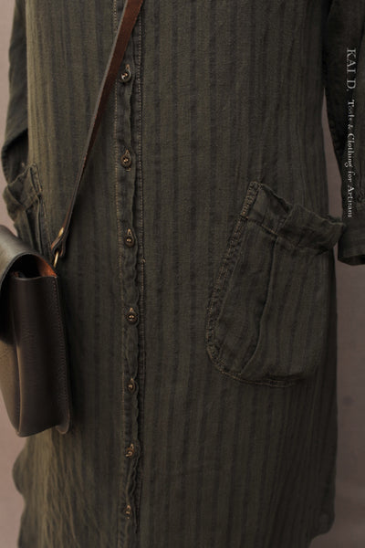 Niki Dress - Deep Olive - S