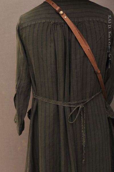 Niki Dress - Deep Olive - S