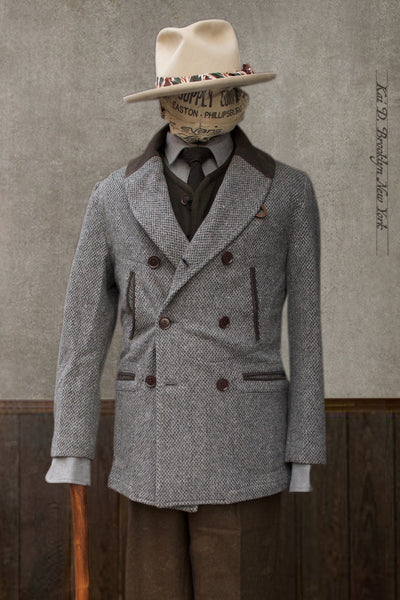 Norton Peacoat -Soft Retro Wool - M (NO RETURN)