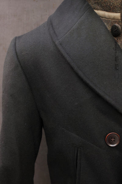 Norton Peacoat - Italian Wool Cashmere - S, M, L, XL