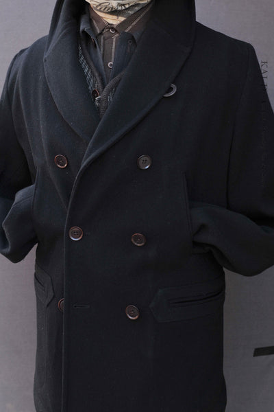 Norton Peacoat -High Twist Wool - M, L