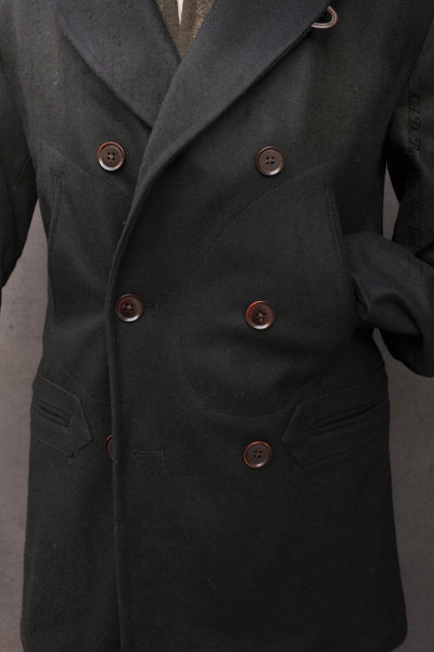Norton Peacoat - Italian Wool Cashmere - S, M, L, XL