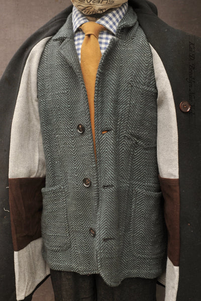 Norton Peacoat -High Twist Wool - M, L