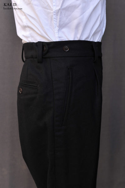 Novelist Trousers - Wool Cashmere - 32, 34, 36